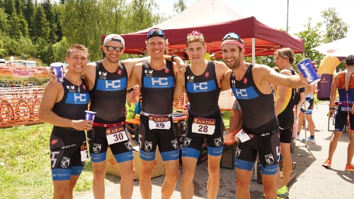 Die erfolgreiche erste Mannschaft in Schluchsee (von links): Kai Dahlhaus, Oskar Klein, Maximilian Hoffmann, Jakob Heess, Sebastian Gaedicke. (Foto: Wornath)