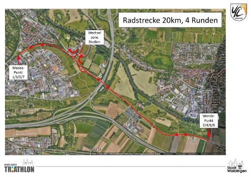 Radstrecke Volkstriathlon + Liga 20km - PDF