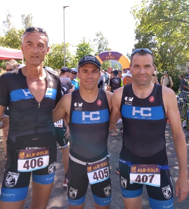 Die erfolgreichen Masters des VfL in Schluchsee (von links): Achim Meindorfer, Bruno Belfort, Ralph Müller. (Foto: Peter Mayerlen)